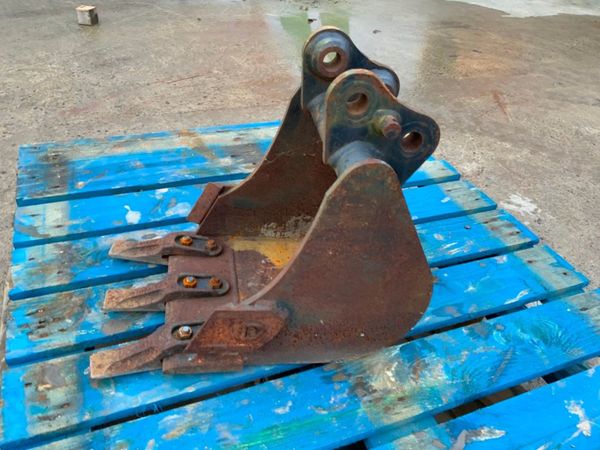 12" MINI DIGGER BUCKET......25mm PINS.....12TB. 290623257
