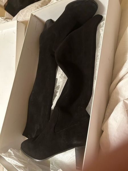 Black suede hot sale boots sale