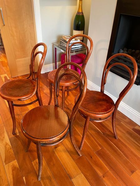 Thonet bentwood chairs on sale for sale