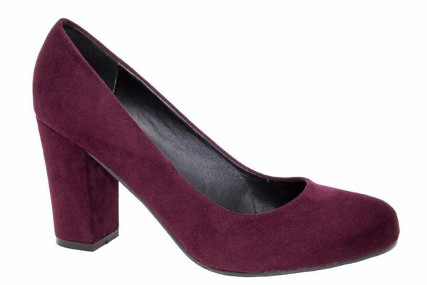 Ladies burgundy hot sale shoes uk