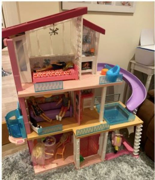 Barbie dream house 4 ft tall hot sale