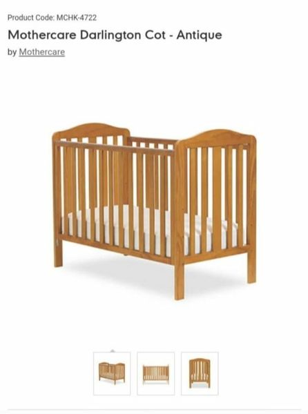 Mothercare cot hotsell bed mattress