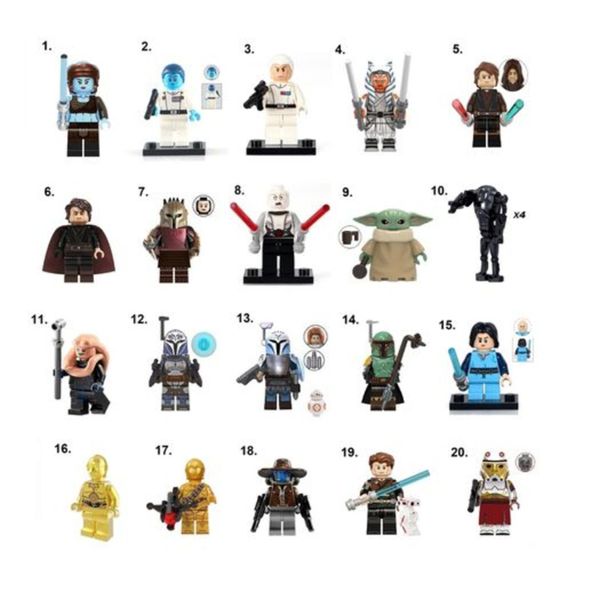 Star wars lego discount figures for sale