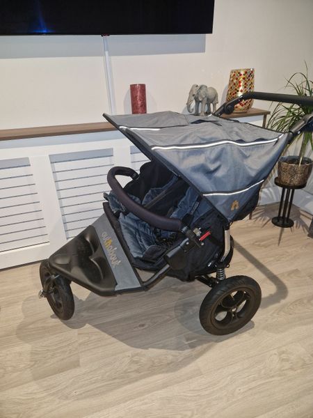 Free used double stroller sale