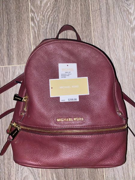 Michael kors 2024 backpack women's sale