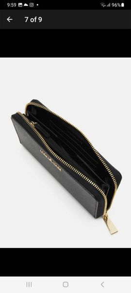 Mk wallet hotsell with strap