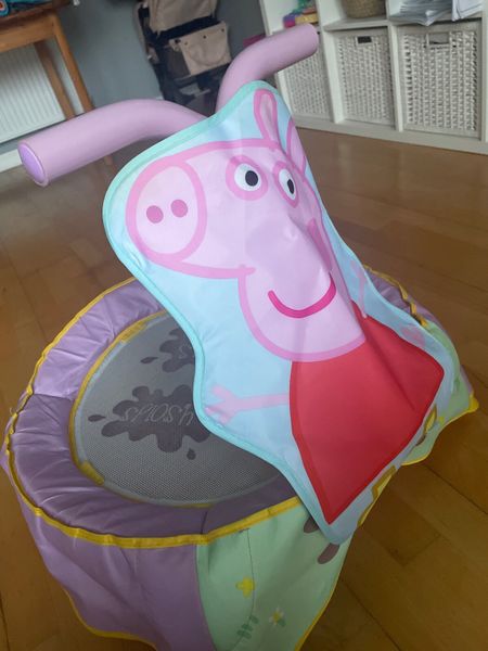 Peppa pig cheap toddler trampoline