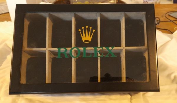 Rolex watch discount box for sale