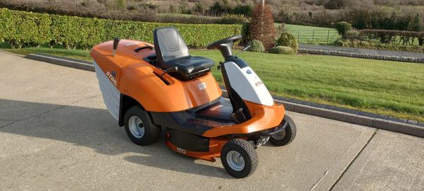 Stihl tractor online mower