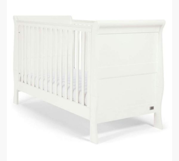 Mia sleigh shop cot bed dimensions