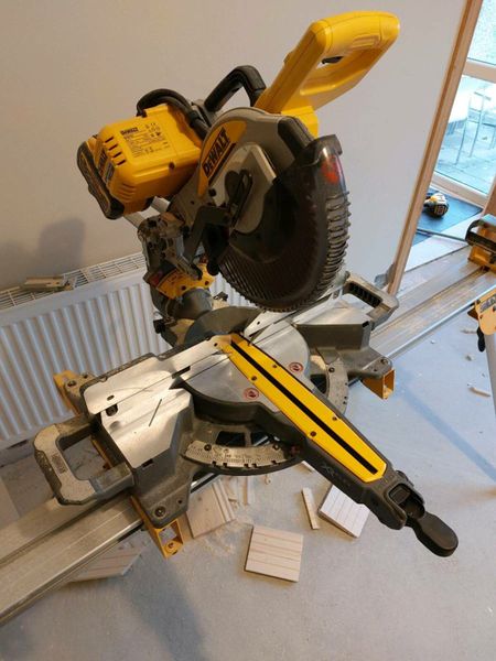 250mm Dewalt flexvolt mitre saw for sale in Co. Galway for 700 on