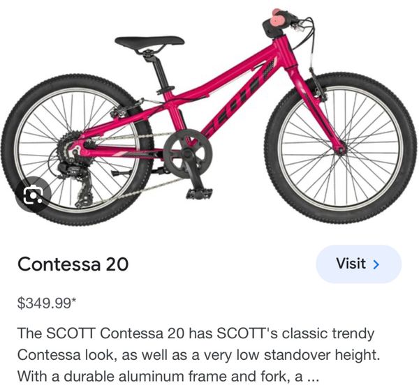 Scott contessa 20 online inch bike