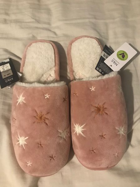 M & s on sale slippers