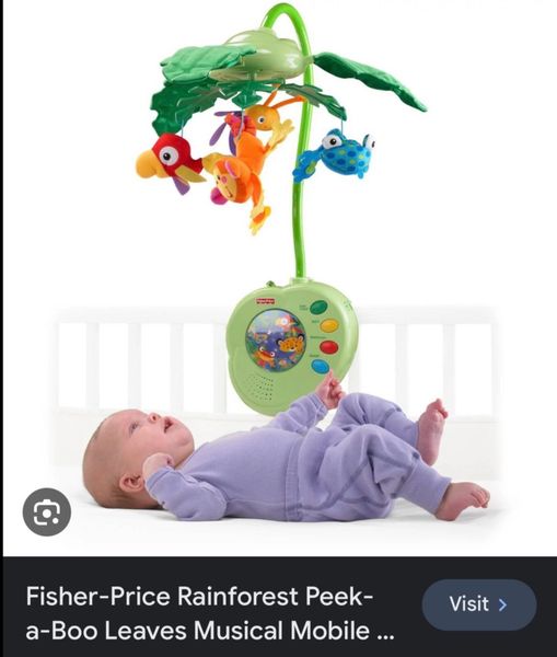 Fisher price outlet rainforest cot mobile