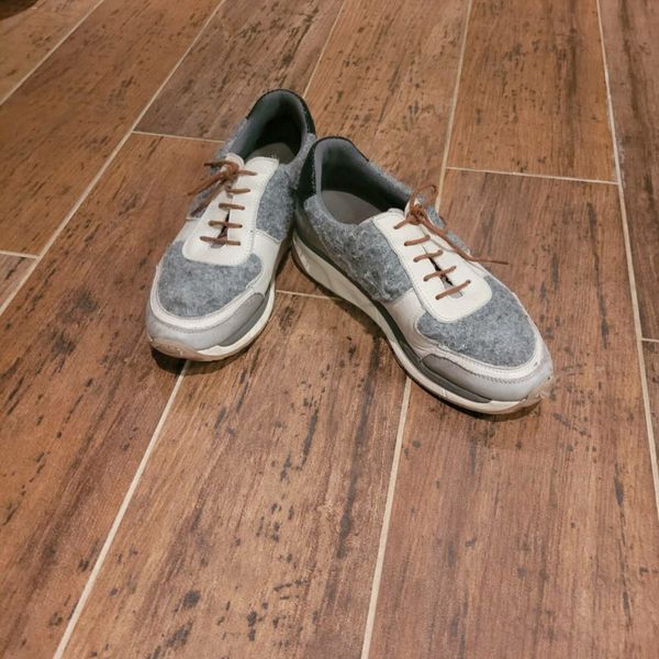 Mint velvet hot sale grey trainers