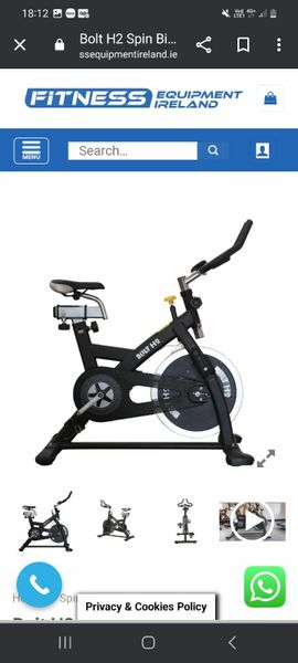 Bolt h2 hot sale spin bike