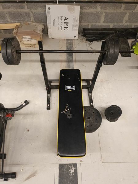 Everlast best sale weight bar