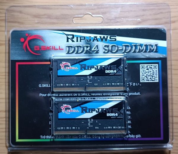 G.Skill Ripjaws 32GB DDR4 3200Mhz SODIMM