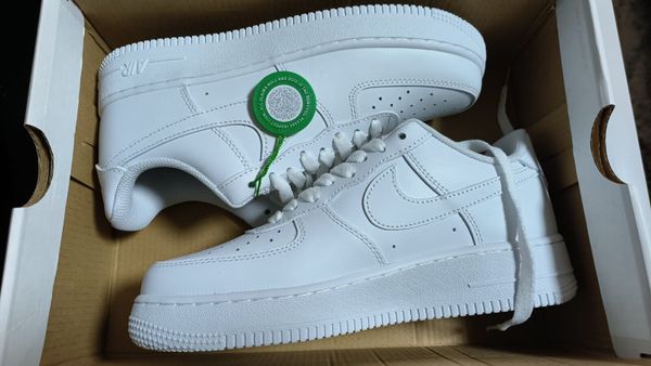 Mens white air shop force 1 sale