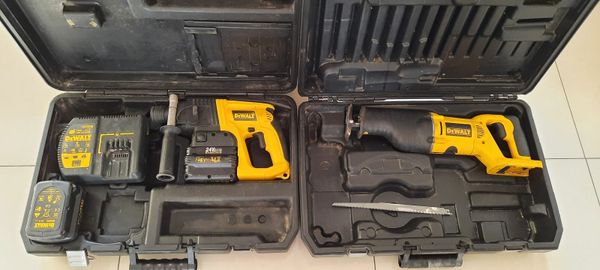 Dewalt DW005 3 Mode Drill DW008 Recip Saw 24v for sale in Co