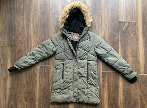 Girls grey outlet winter coat