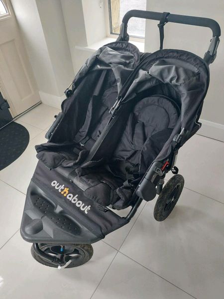 Used double outlet buggy