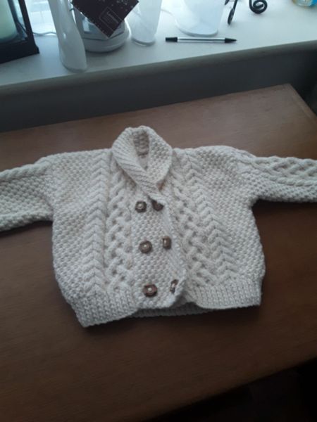 Handknit 2024 baby cardigans