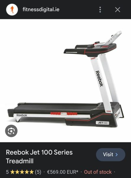 Reebok jet 200 treadmill for online sale