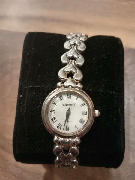 Sterling silver discount ladies watch sale