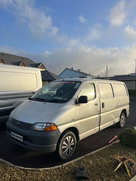 Toyota vans for store sale done deal