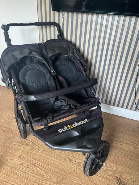 Out and about double buggy best sale for sale