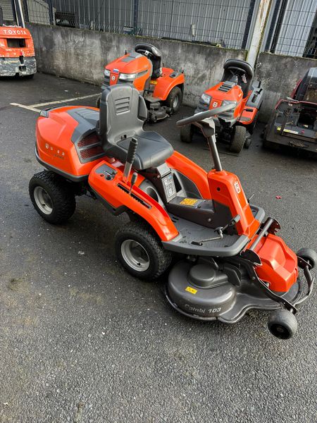 Used husqvarna riding discount lawn mower for sale