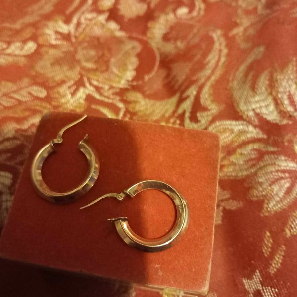 Gold hoop earrings on sale ireland