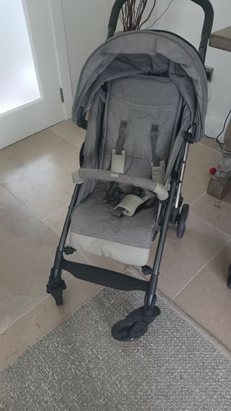 Chicco liteway outlet stroller titanium