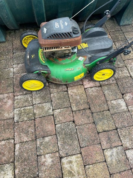 John deere js63 push mower hot sale