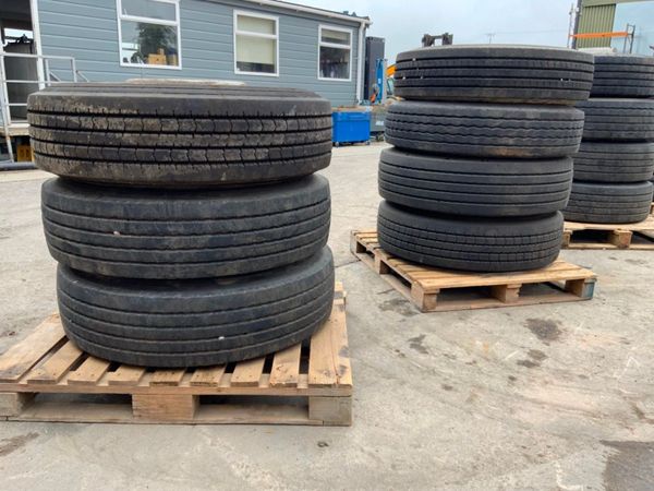 PART WORN TRUCK TYRES / RIMS..........22.5. 305329438