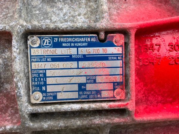 Iveco Euro Cargo Astronic Automatic Gearbox...... 306257578