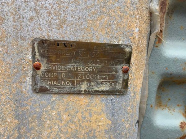 Volvo FM Volvo R1700 Manual Gearbox. 308511885