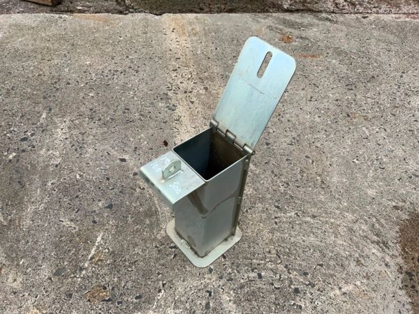 SECURITY BOLLARD GROUND SOCKET. 308643552