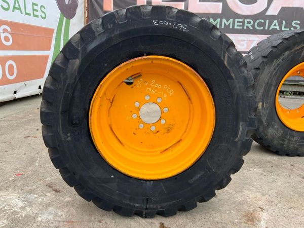 17.5 x 25 TELEPORTER / LOADER RIMS & TYRES. 309186037