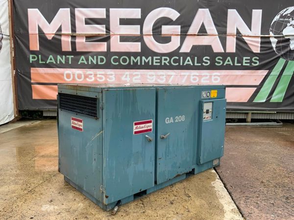 ATLAS COPCO GA208 COMPRESSOR.....5239. 309208097