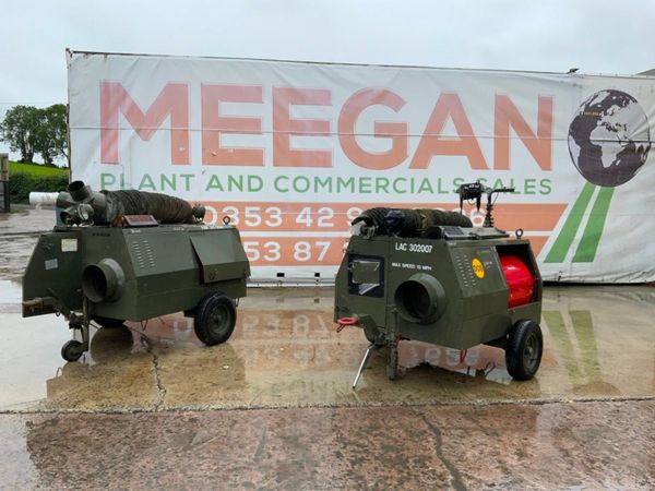 HEATING & LIGHTING SUPPLY TRAILERS.....EX MOD. 309201996