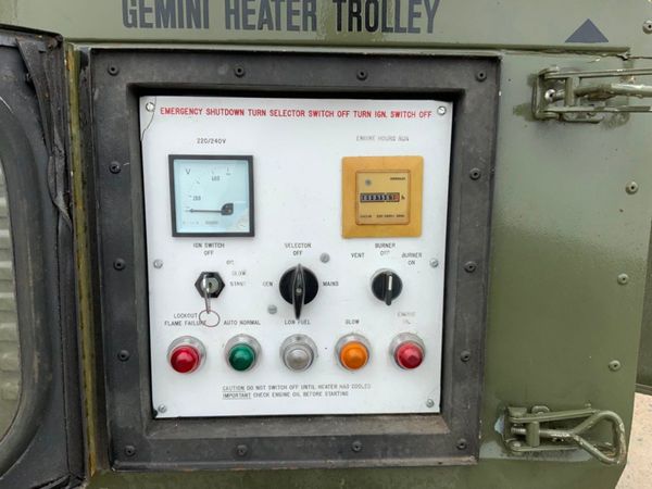 HEATING & LIGHTING SUPPLY TRAILERS.....EX MOD. 309202002
