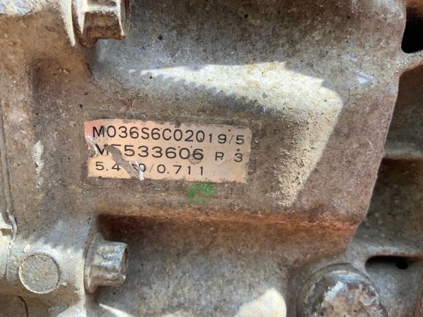 MITSUBISHI CANTER GEARBOX.....6 SPEED MANUAL 301800542
