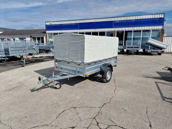 7ft8x4ft3 Trailer with mesh and cover 303851524
