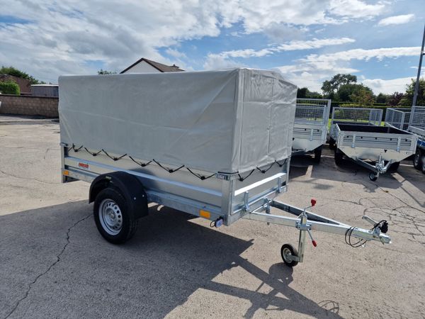 7ft8x4ft3 Trailer with mesh and cover 303851525