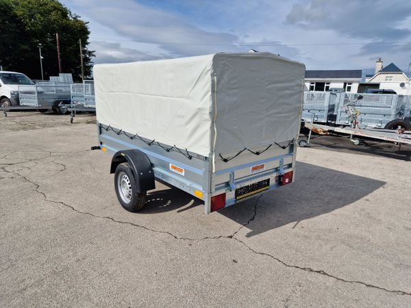 7ft8x4ft3 Trailer with mesh and cover 303851526