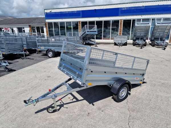 7ft8x4ft3 Trailer with mesh and cover 303851528