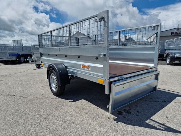 7ft8x4ft3 Trailer with mesh and cover 303851553