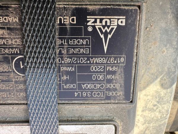 Deutz 3.6L4 engine . PARTS / SPARES only 314187336